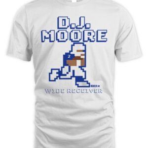 DJ Moore Retro Baller T Shirt
