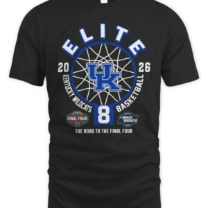 Kentucky Wildcats Women’s Basketball Elite 8 2026 Shirt Hoodie
