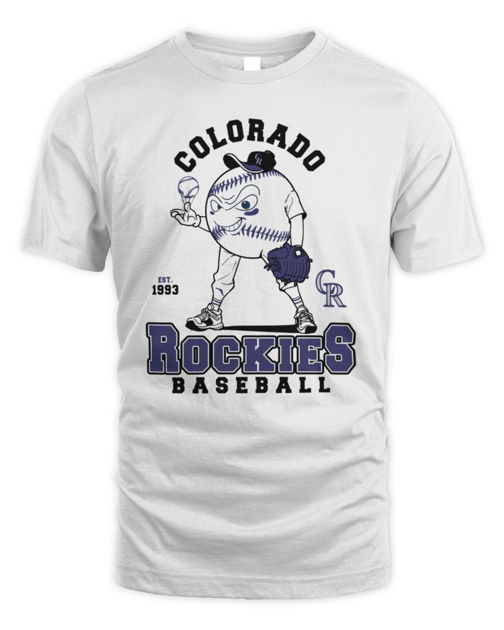 Colorado Rockies Starter Baseball Character Hoodie