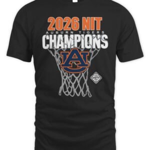 Auburn Tigers NIT 2026 Men's Basketball National Champs T Shirt