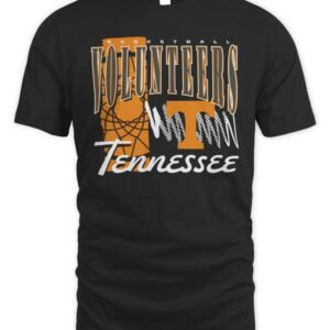Tennessee Volunteers Basketball Graphic Tri-Blend T-Shirt