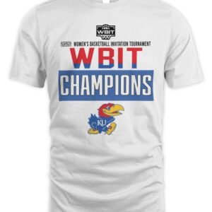 Kansas Jayhawks Women’s WBIT 2026 Champions Tee
