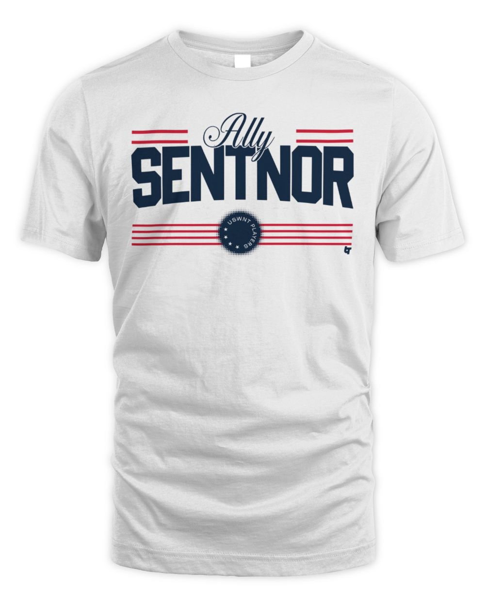 US Soccer Ally Sentnor Stars and Stripes T Shirt
