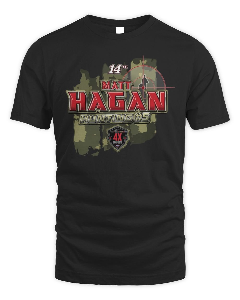 Matt Hagan Huntin For Five T Shirt
