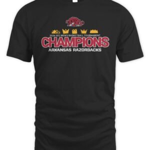 Arkansas Razorbacks Tournament Champions 2026 T Shirt Hoodie