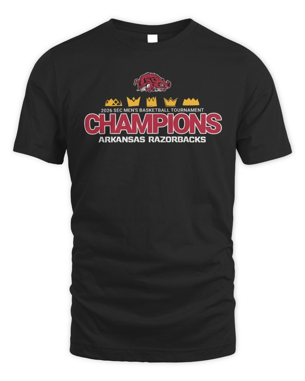 Arkansas Razorbacks Tournament Champions 2026 T Shirt Hoodie