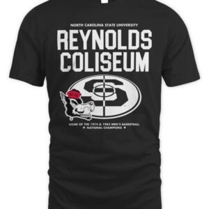 NC State Wolfpack Reynolds Coliseum T Shirt Hoodie