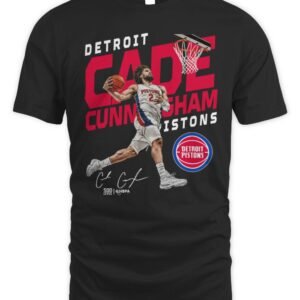 Detroit Pistons Cade Cunningham Windmill T-Shirt