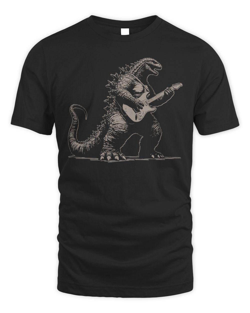Godzilla Electric Guitar T-Shirt Hoodie