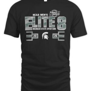 Michigan State Spartans 2026 Elite Eight NCAA Men’s Basketball T-Shirt Hoodie