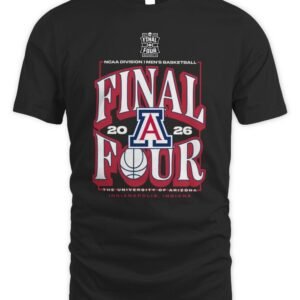 Arizona Wildcats 2026 Final Four March Madness T-Shirt