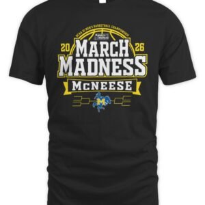 McNeese State Cowboys 2026 Men's Basketball March Madness Bound T Shirt