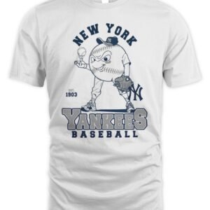 New York Yankees Starter Baseball Character T-Shirt