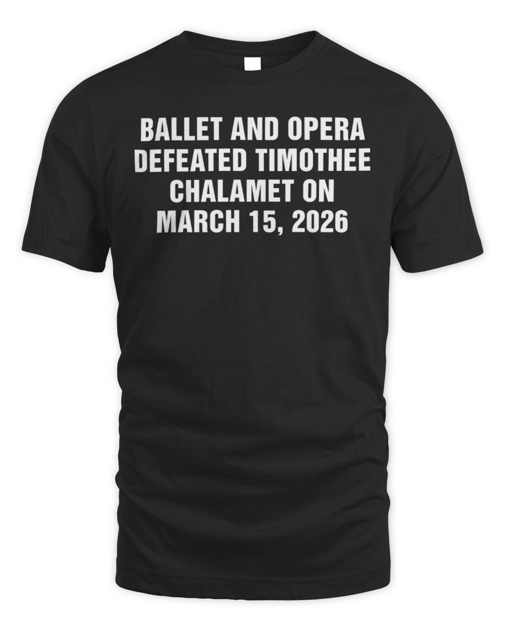 Ballet and Opera Defeated Timothee Chalamet on March 15, 2026 Hoodie