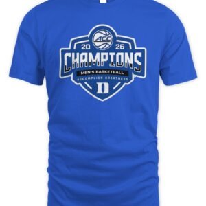 Duke Men's Basketball 2026 ACC Champs Locker Room T Shirt