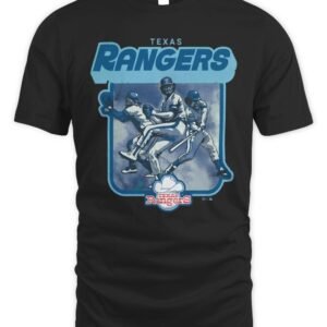 Texas Rangers Cooperstown Infield Fly '47 Foundation T Shirt