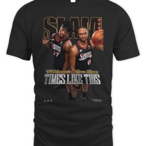 Tyrese Maxey and VJ Edgecombe SLAM Cover Shirt Hoodie