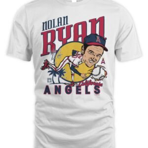 Angels Nolan Ryan Signature T Shirt