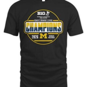 Michigan Wolverines Women's Swimming and Diving Big Ten Champions Hoodie