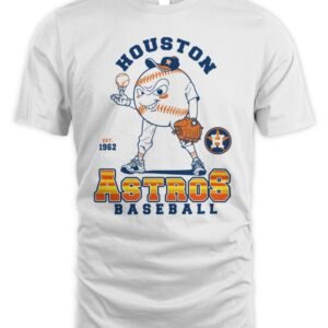 Houston Astros Starter Baseball Character T-Shirt