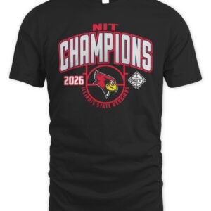 Illinois State Redbirds NIT 2026 Men's Basketball National Champions T Shirt Hoodie