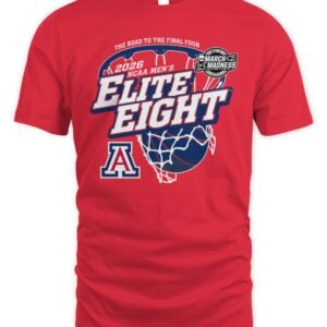 Arizona Wildcats Men's Basketball Elite 8 NCAA 2026 Hoodie