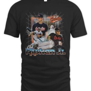Cal Ripken Jr Baltimore Orioles Mitchell & Ness Legendary College Player T-Shirt Hoodie