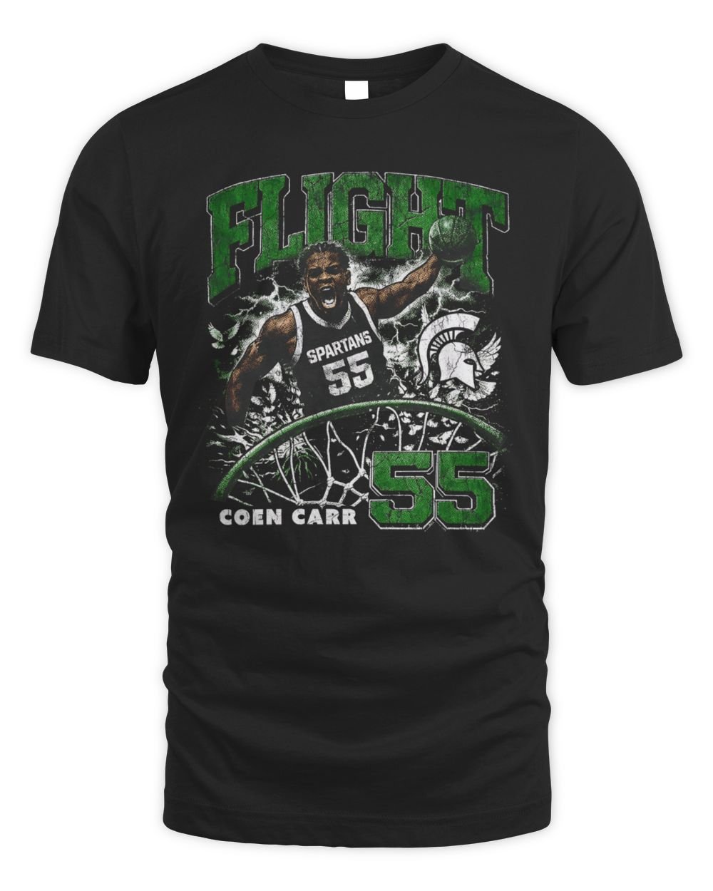 Coen Carr Michigan State Dunk Cam Shot Hoodie