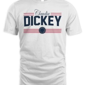 US Soccer Claudia Dickey Stars and Stripes T Shirt Hoodie