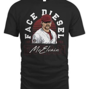 Ethan McElvain College Face Diesel T Shirt