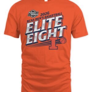 Illinois Fighting Illini Men's Basketball 2026 Elite Eight Hoodie