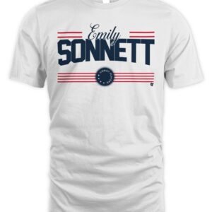 US Soccer Emily Sonnett Stars and Stripes T Shirt Hoodie