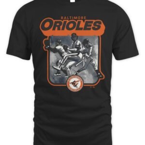 Baltimore Orioles Cooperstown Infield Fly '47 Foundation T Shirt