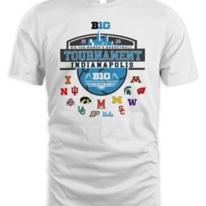 Big Ten 2026 Big Ten Women's Basketball Tournament Skyline T-Shirt