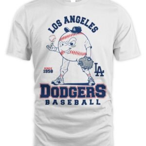 Los Angeles Dodgers Starter Baseball Character T-Shirt