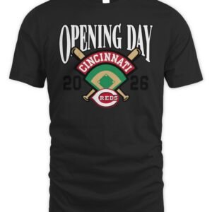 Homage Cincinnati Reds Opening Day 2026 T Shirt