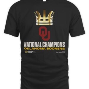College Basketball Crown 2026 Oklahoma Sooners National Champions Hoodie