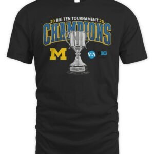 Michigan Wolverines 2026 Big Ten Hockey Champs Hoodie