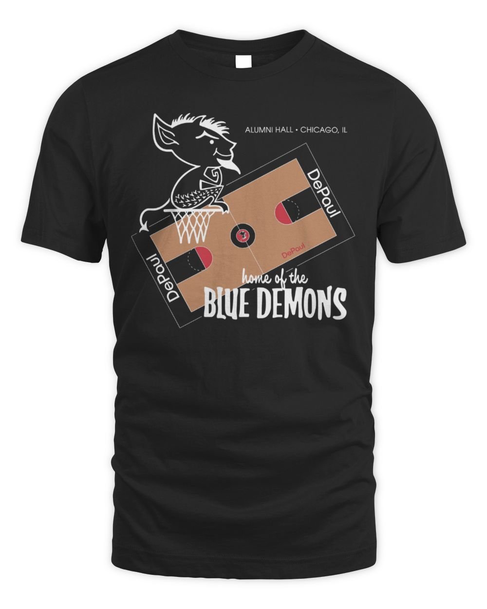 DePaul Basketball Alumni Hall T Shirt