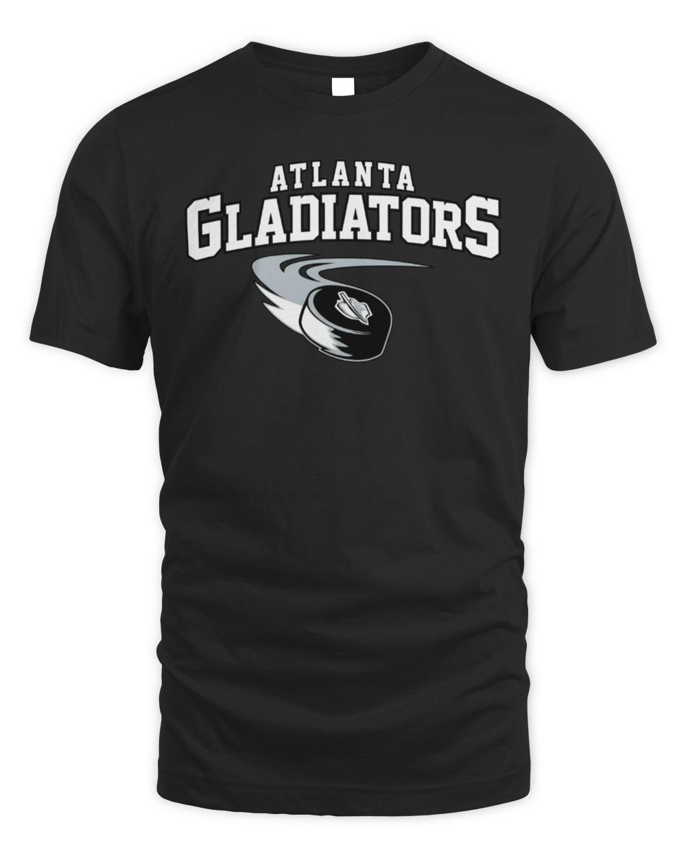 Atlanta Gladiators Black Puck T Shirt Hoodie