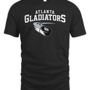 Atlanta Gladiators Black Puck T Shirt