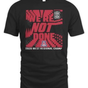 Arizona Wildcats 2026 NCAA Men's Basketball Tournament March Madness Final Four Shirt