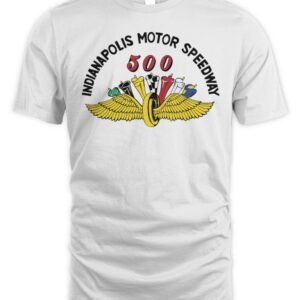 The Shop Indy IMS Wing & Wheel Flags T Shirt