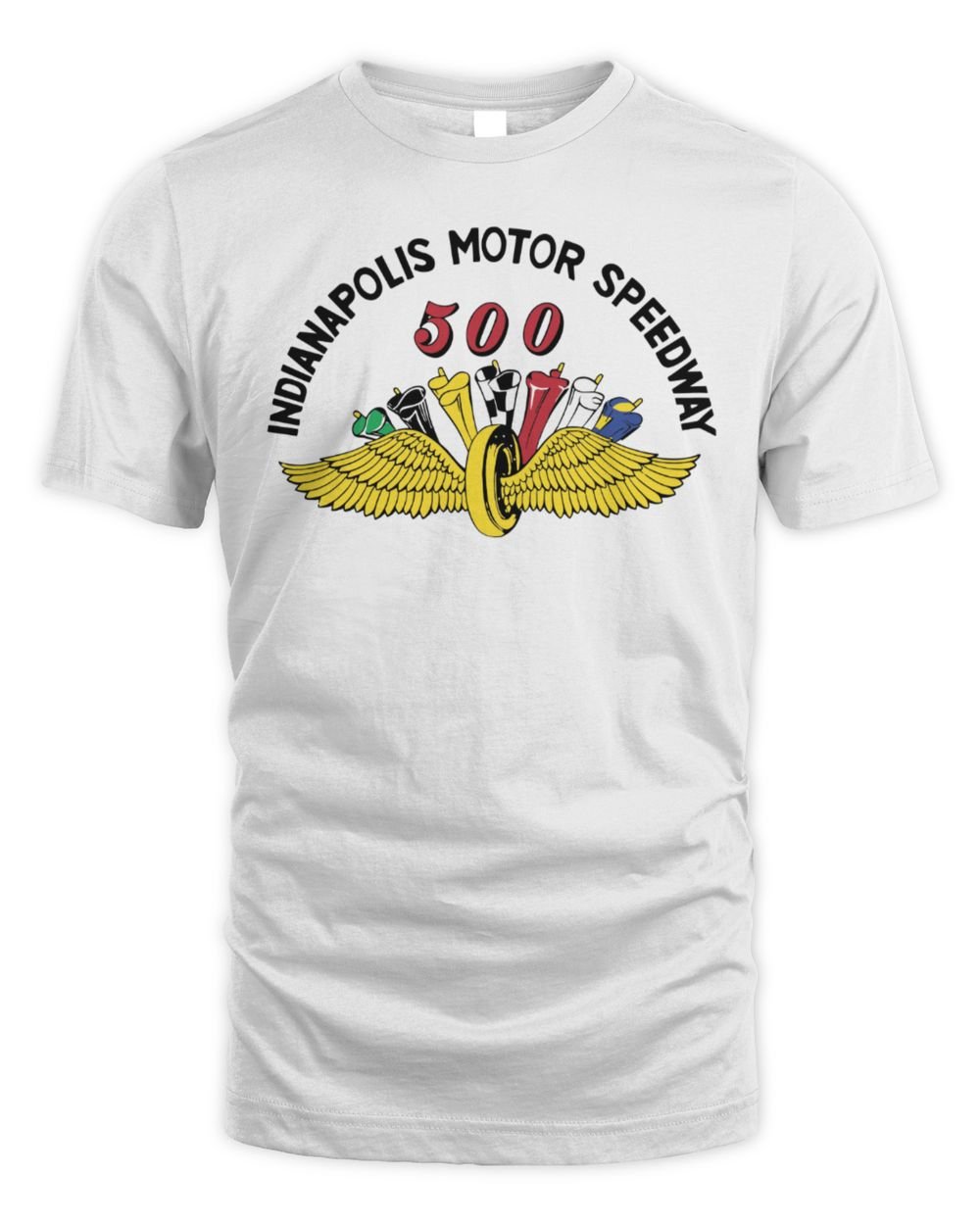 The Shop Indy IMS Wing & Wheel Flags T Shirt