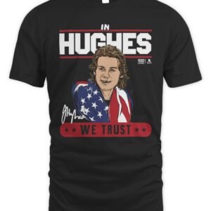 Jack Hughes New Jersey USA Trust T Shirt Hoodie