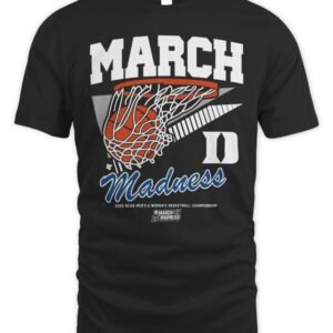 Duke Blue Devils MBB 2026 March Madness Retro Swish Hoodie