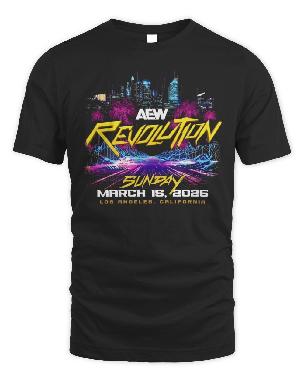 AEW Revolution 2026 Event T Shirt