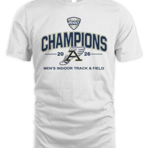 Akron Zips MAC 2026 Men's Indoor Track & Field Champions T Shirt Hoodie