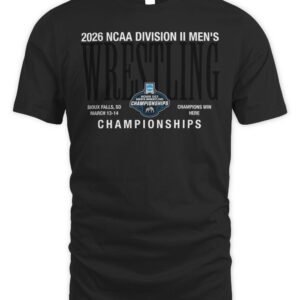 2026 NCAA Division II Wrestling Championships T-Shirt