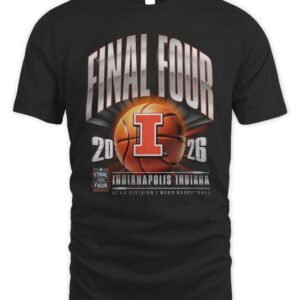 Illinois Fighting Illini Final Four 2026 T-Shirt
